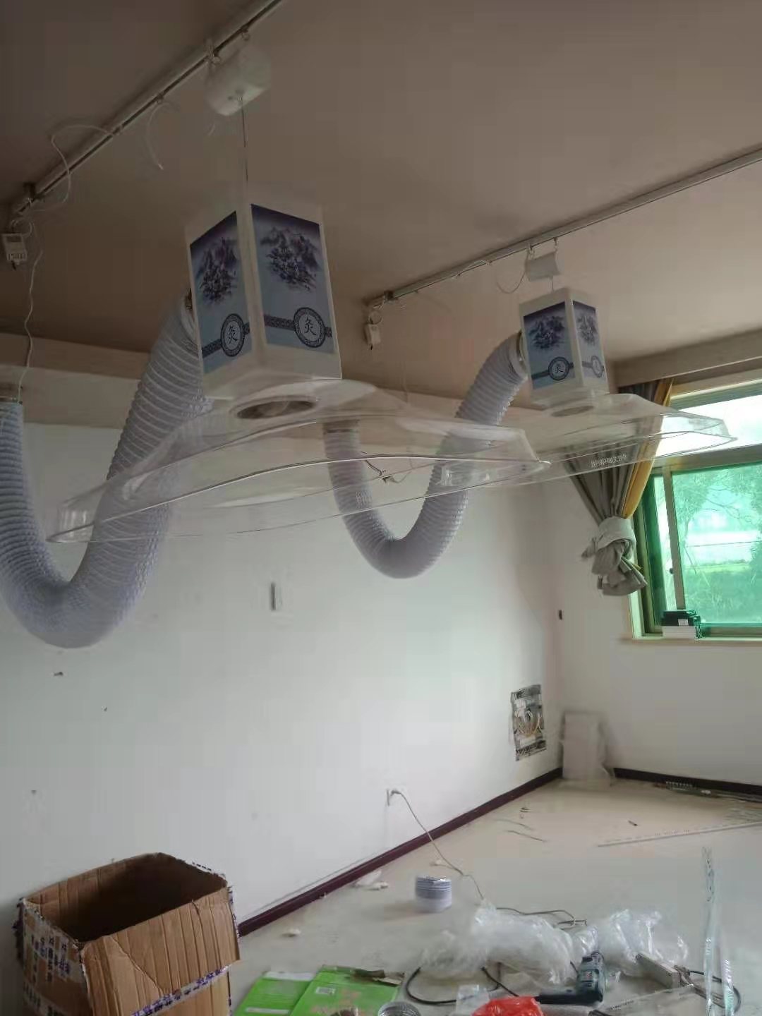 溫州市(華仔)專業(yè)艾灸排煙系統(tǒng)安裝